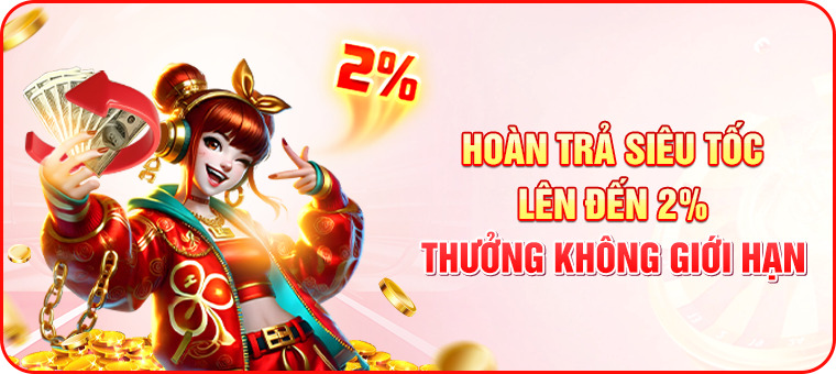 hoàn trả 2% không giới hạn tại ok8386